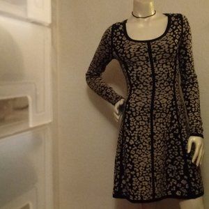 Victoria Secret Animal Print Sweater Dress